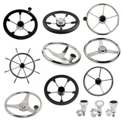 Xin Xing Boat Marine 316 Stainless Steel Ship Steering Wheel
