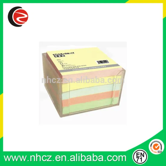 colors Sticky notes with box