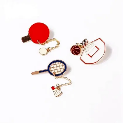 Custom Luminous Enamel Lapel Pin Badge