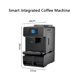 A10 Touchscreen All-in-One Coffee Machine: Auto-grinds Espresso & Americano, Ideal for Home & Commercial Use