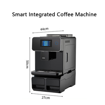 A10 Touchscreen All-in-One Coffee Machine: Auto-grinds Espresso & Americano, Ideal for Home & Commercial Use