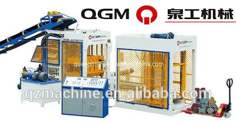 QT8 Cement sand brick making machine
