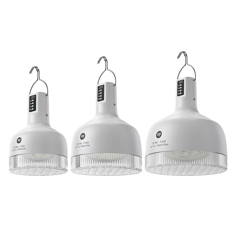 combination-1-LED Rechargeable Bulb Camping Light with Lithium Battery - DP