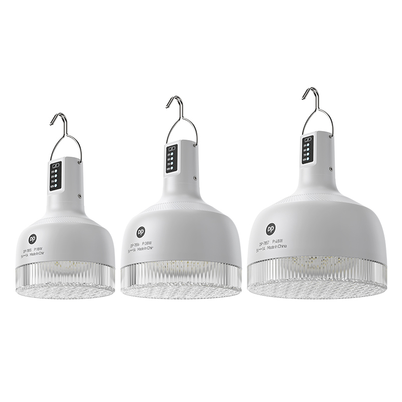 LED Rechargeable Bulb Camping Light with Lithium Battery - DP