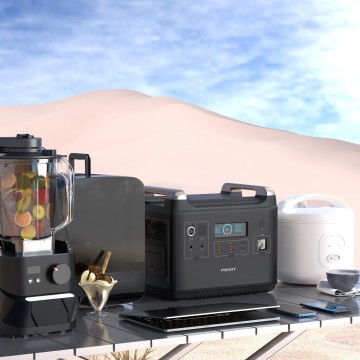 Generator Solar Stesen Mudah Alih Bermudahkan fungsional