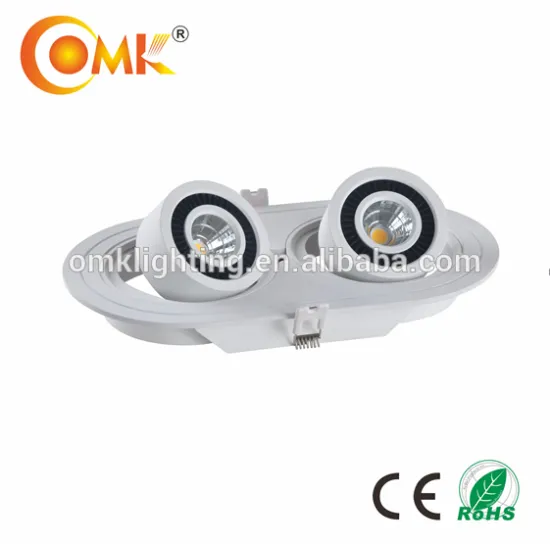 2*5W/2*7W adjustable cob led spot light with driver OMK-GS008-2