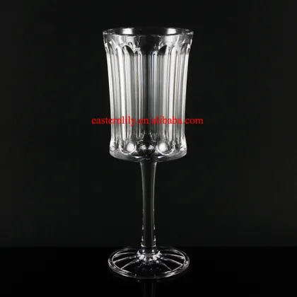 15oz 450ml Plastic AS SAN AS Acrylic Polycarbonate Tritan red wine stemware