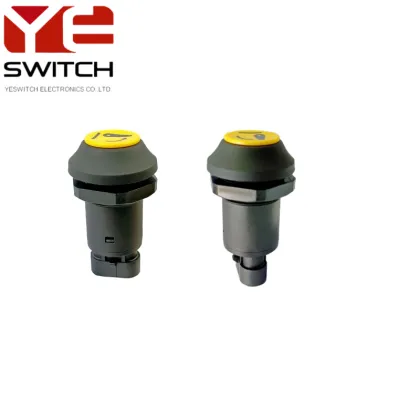 YESWITCH M30 IP67 Agricultural Machinery Push Button Switch