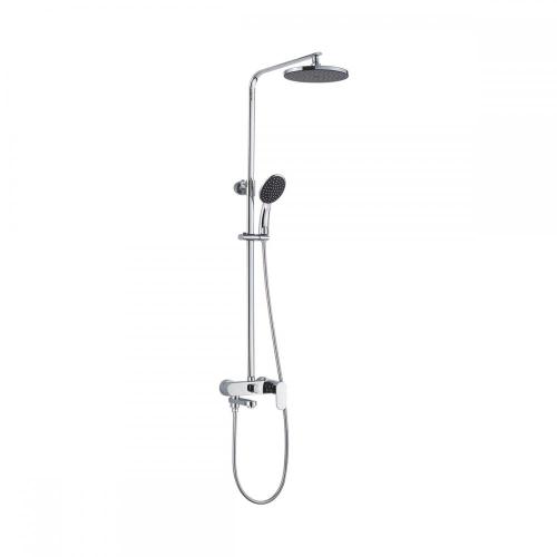 Chromed SS304 Wall Mount Big Spray Shower Set