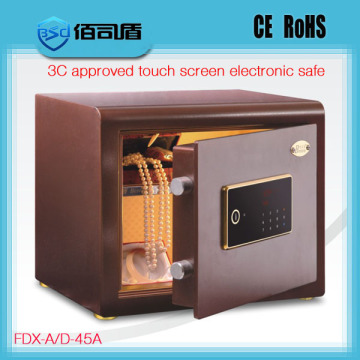 3C APPROVED TOUCH SCREEN ELECTRONIC SAFE