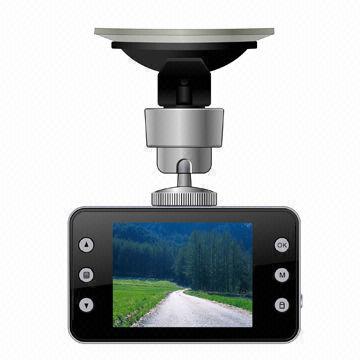 Full HD 1,080P Car DVR with GPS, 120° Ultra-wide Viewing Angle