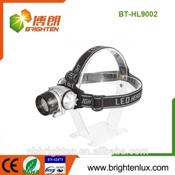 Professional Factory Cheap Wholesale ABS Plastic Best CREE mult-function 3*AAA high power led headlamp