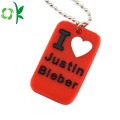 Customized Soft Silicone Pet ID Tag Dog Tags