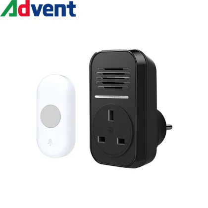 Smart Wireless Plug-in Doorbell with Socket