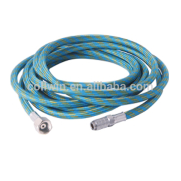 Braided Airbrush Air Hose 1/8"-1/4" Adapter Fitting -With Quick Release & Air Control Adapter Fitting- Used for Airbrush / Air