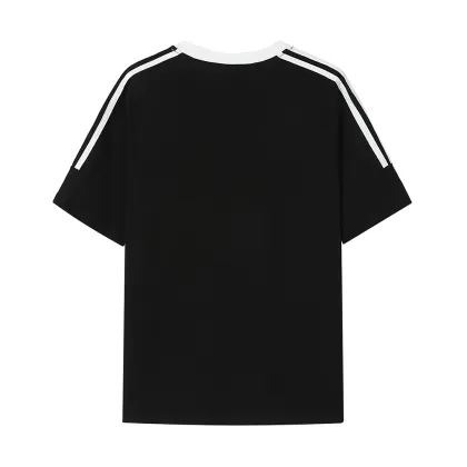 Custom Striped T-Shirts S-3XL 240 Gsm