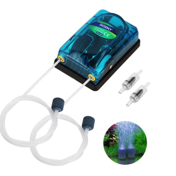 Sobo Aquarium Super Mute Air Pump Oxygen Generator SB-248A/SB-348A