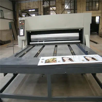 semiautomatic RS4 printing machines cardboard printer