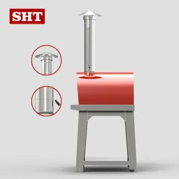 Wholesale Large Stinless Steel Good Outdoor Neapolitan Pizza Oven Wood Pellets