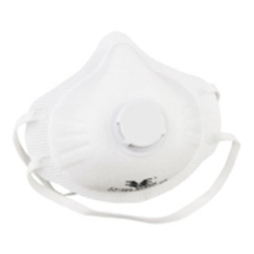 FFP1 302 P1 MASK White 5-Ply Protection Cup Bernapas Masker Debu Cup Tali Elastis Satu Ukuran Paling Sesuai Putih NonSterile Tidak Menilai