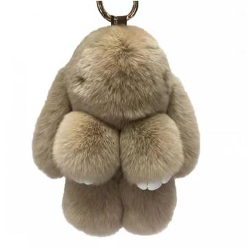 Plush rabbit backpack pendant