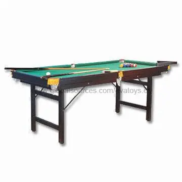 Cheap Snooker Play Game Table, Measures 1250 x 620 x 750mm, Made of MDF, EN 71 Certified