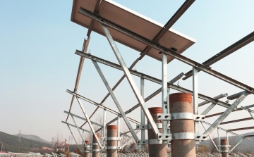 New Product carbon steel ground mounting brackets structure