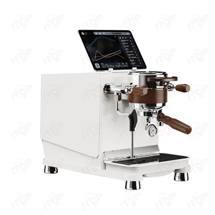 Electric Espresso Maker: Dual Boiler Single-Head Semi-Automatic Coffee Machine