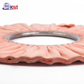 Red processing oblique cutting cloth wheel polishing