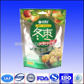 Stand Up Dry Fruit Packaging Bag 