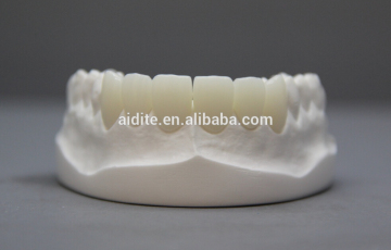 Bleach color dental zirconia