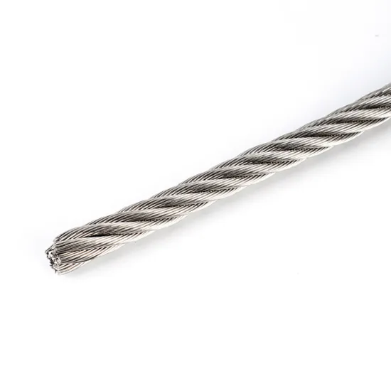 Stainless steel wire rope high strength