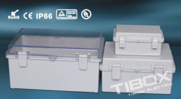 ABS/PC Plastic Box - Plastic Latch and Hinge Type