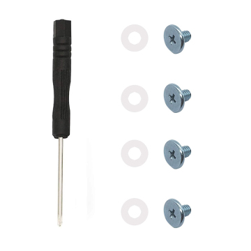 Kit de réparation de disque dur et d'ordinateur portable de style mobile de style: comprend la vis M2, le joint en nylon, le clout hexagonal et le remplacement SSD