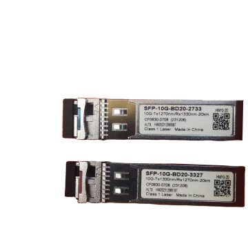10G SFP+ BITI T1310/R1270 20 km Modulo di ricetrasmettitore ottico SFP