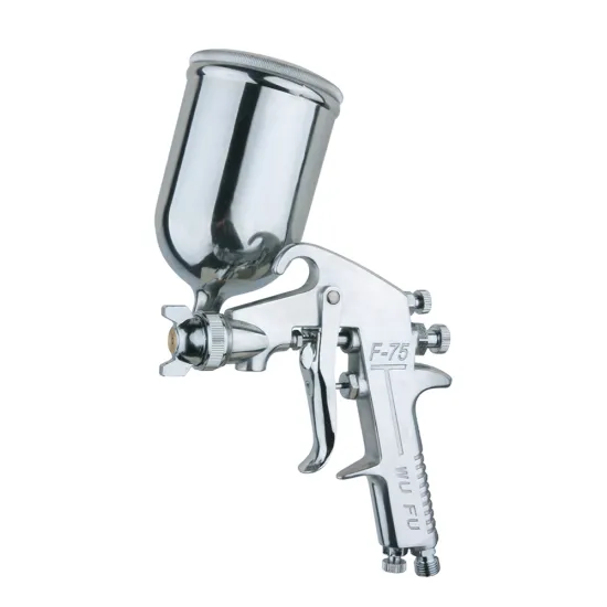 Affordable High Pressure Air Spray Paint Gun F75G for Furniture Wood