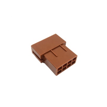 Automotive Cable Adapter 8 Pin Brown Male Female ISO Wire Connector
