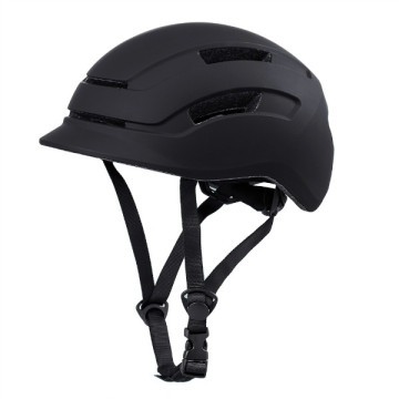 Unique Design Matte Black Bicycle Helmet Mens Bike