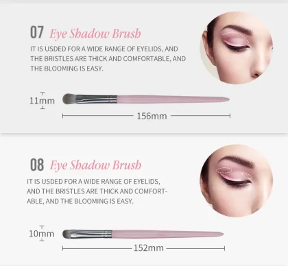 12Pcs makeup brushes manufacturing premium makeup brushes