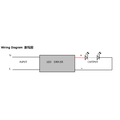 Тонкі святлодыёдны драйвер пастаяннага напружання магутнасцю 30 Вт
