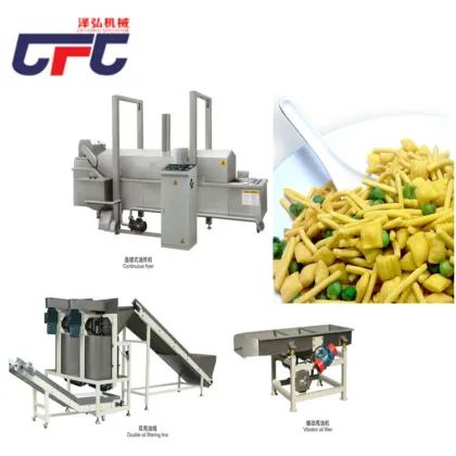Snack food crispy rice crust production line