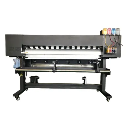Eco solvent printer single dx7 head Locor easyjet 1602 large scale digital printer machine free shipping Chinese flex plotter
