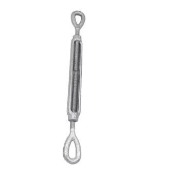 Professional Grade Galvanized Cable Turnbuckles: U.S. Drop Forged Wire Rope Hardware Fittings - Eye&Eye, Jaw&Jaw, and Hook & Eye Rigging Accessories