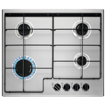 Zanussi Hob Stove 60cm in Stainless Steel