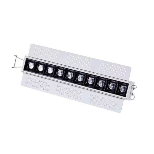 40w led flat tube batten light