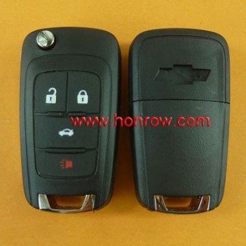 Chevrolet 4 Button remote key blank