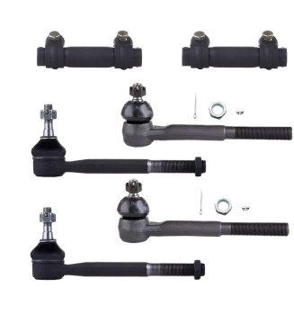 Kit de mangas de ajuste final da haste externa interna para Chevrolet GMC K1500-K3500 1988-2000 (6pcs)