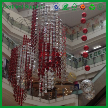 metallized pet film for atrium decoration (M-10309)
