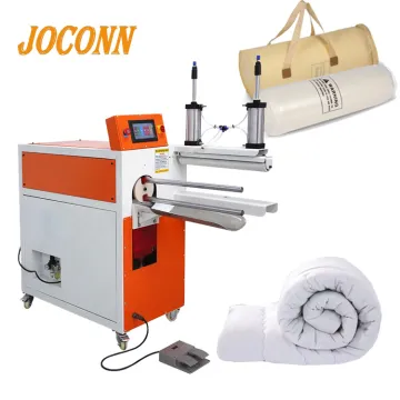 Automatic Duvet Blanket Rolling Packaging Machine
