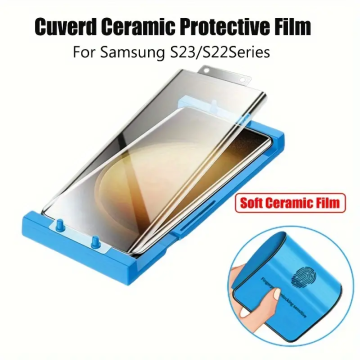 Protector de pantalla flexible de cerámica para Samsung S24 Ultra